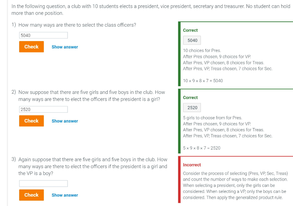 Need help on some practice probelms for my Discrete Structures class. In