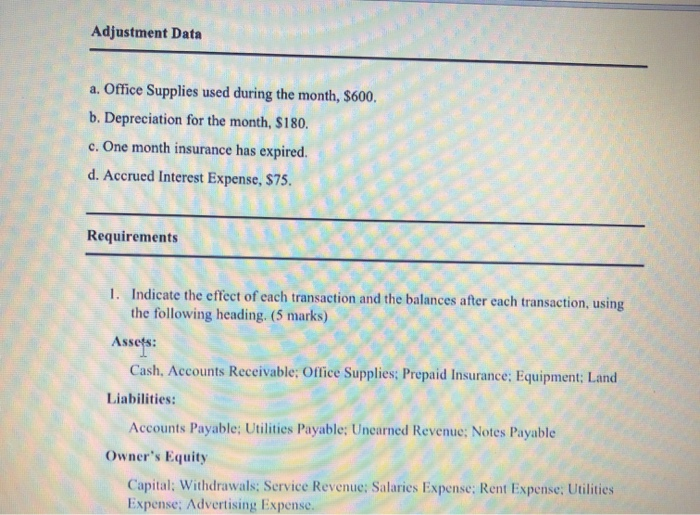 an auto repair shop, Williamsons Quality Transactions Williamson contributed $50,000 cash to