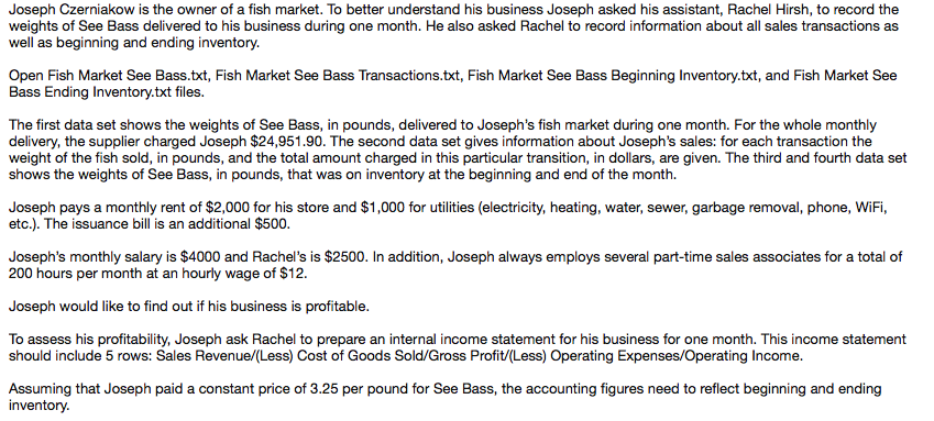 For Q1-Q5, all relevant data is here: http://www.small-big-data.com Save the Fish
