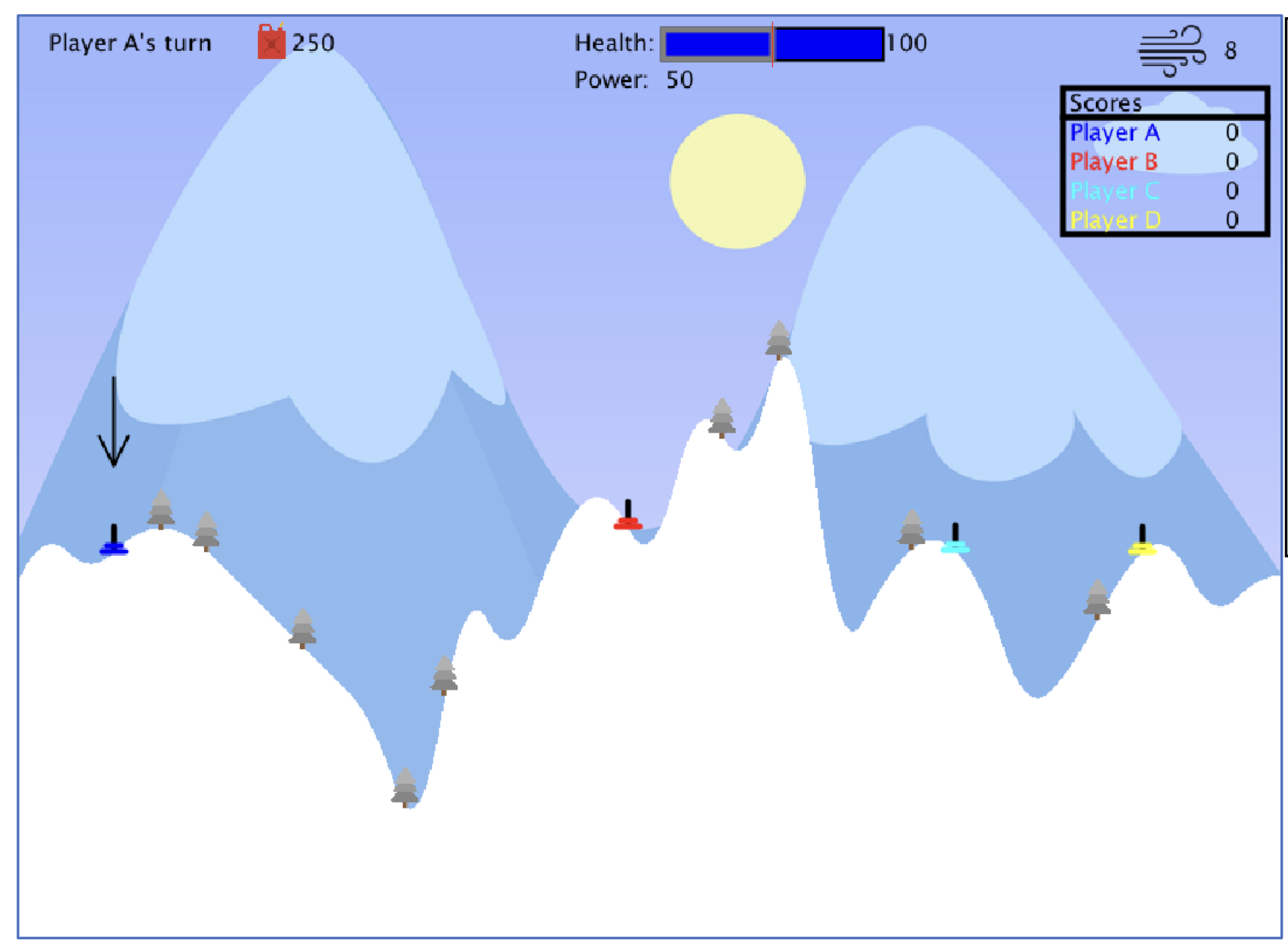  Hello, I'm trying to code a simple tanks game in java