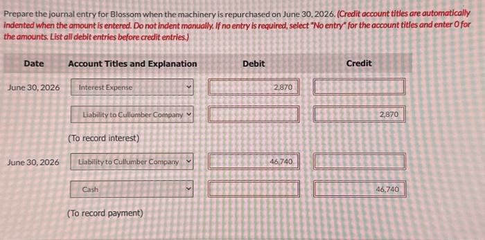 all of them and section 1 is correct).thank you Blossom Corp. sells