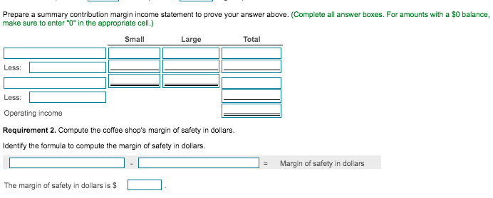 11,000 General and administrative expense 3,000 50,000 Contribution margin $ 50,000 Less
