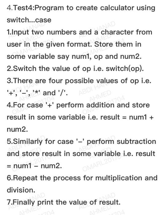 Test Data: 04 NAO ARO AHMED PARL201704 Input the height of the