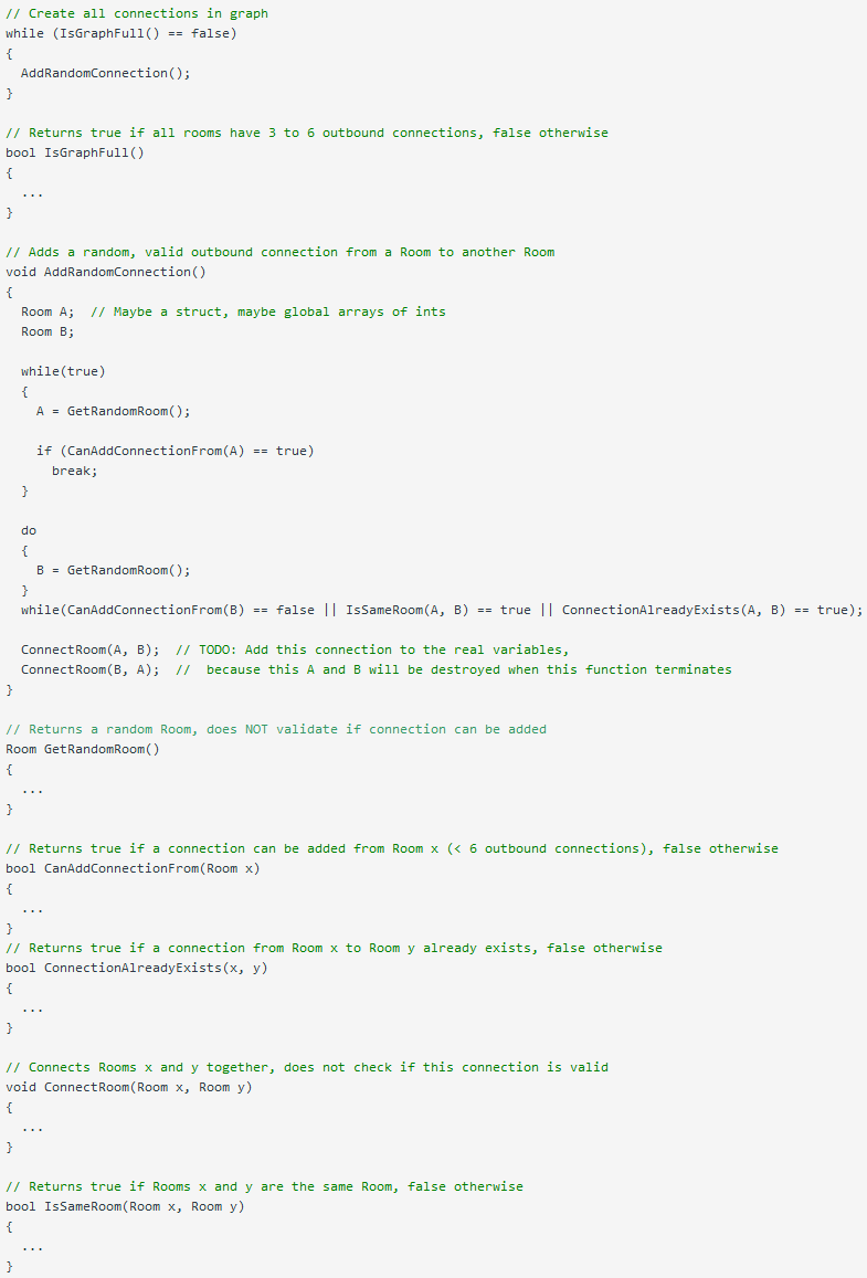 I have this code for creating a room builder that I want