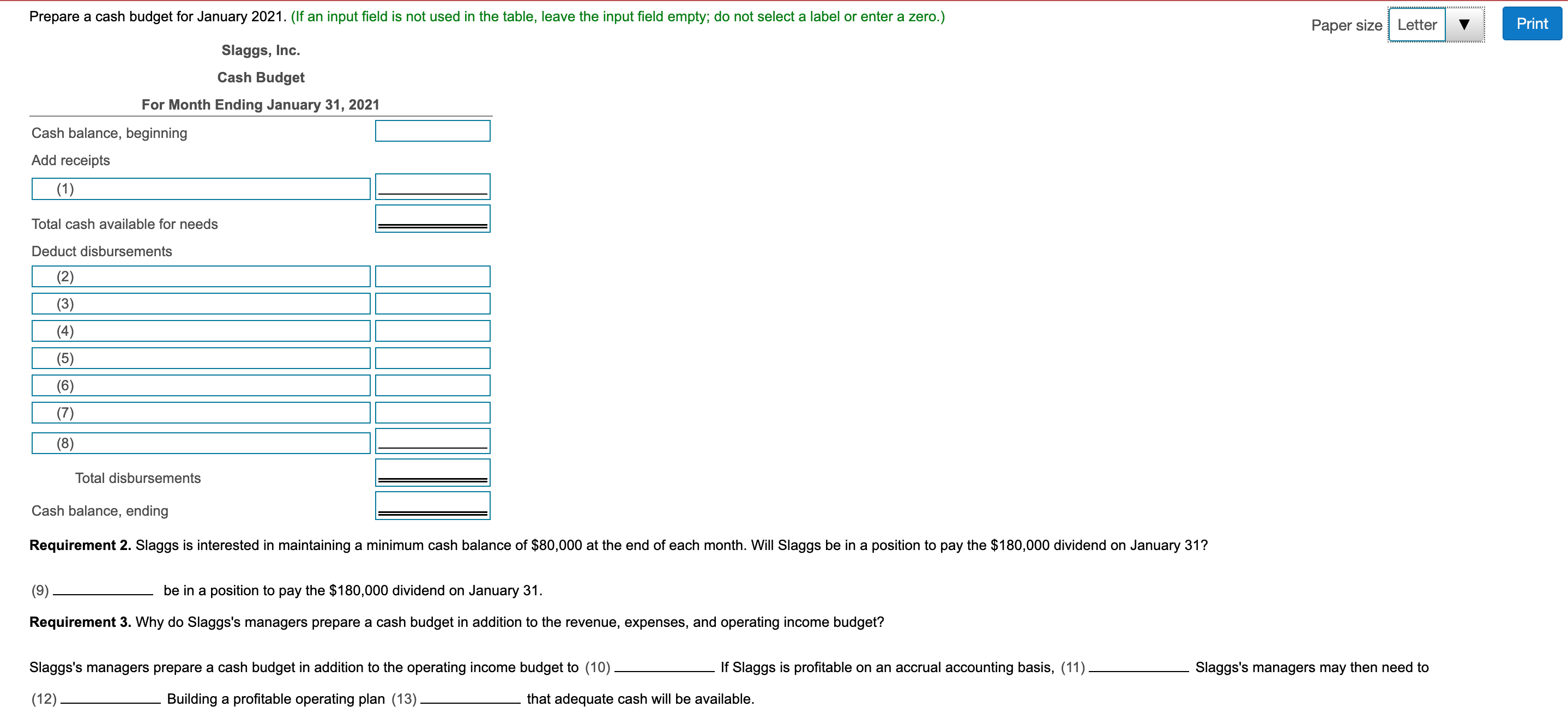 month following purchase. Fixed manufacturing overhead costs include $13,000 of depreciation costs