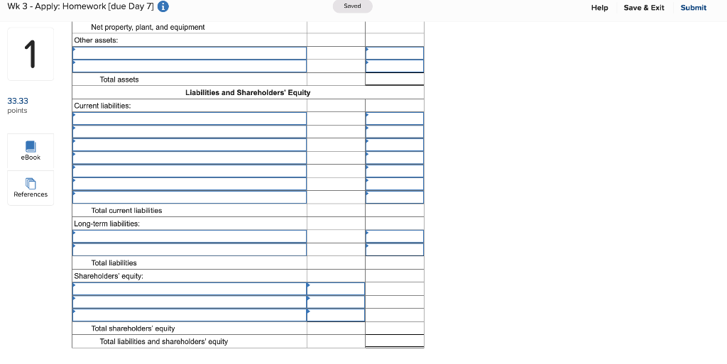 December 31, 2021, for the Weismuller Publishing Company. 1 Credits $ Debits