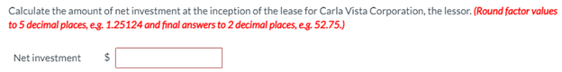 Carla Vista Corporation and Russell Corporation, a lessee: Inception date Annual lease