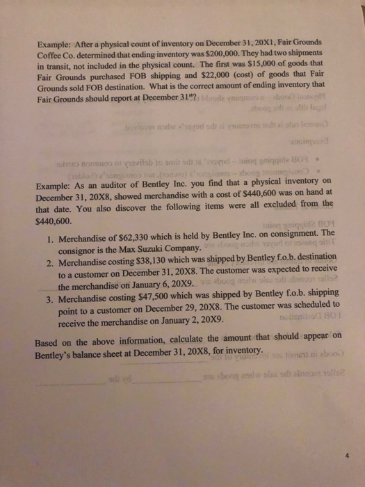 production of goods to be sold (manufacturer) A merchandiser has one inventory