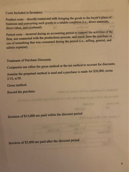 account. Purchases are debited to the inventory account. ises are debited to