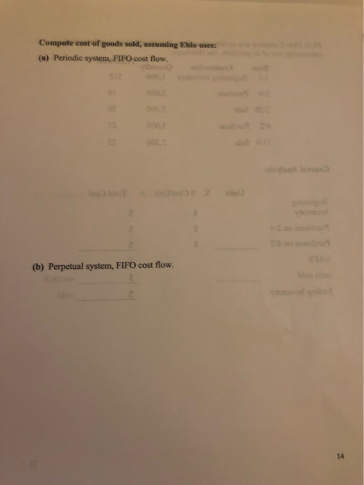 record of inventory on hand an asset on balance sheet) and COGS