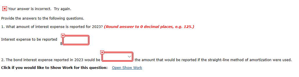 uses the effective-interest method to amortize bond premium or discount. The bonds