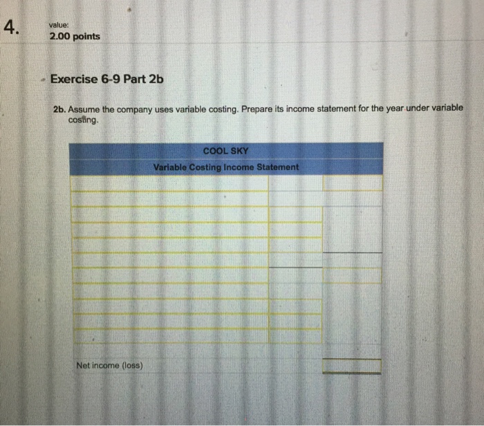 34.000 units at a price of$140 per unit. Manufacturing costs materials per