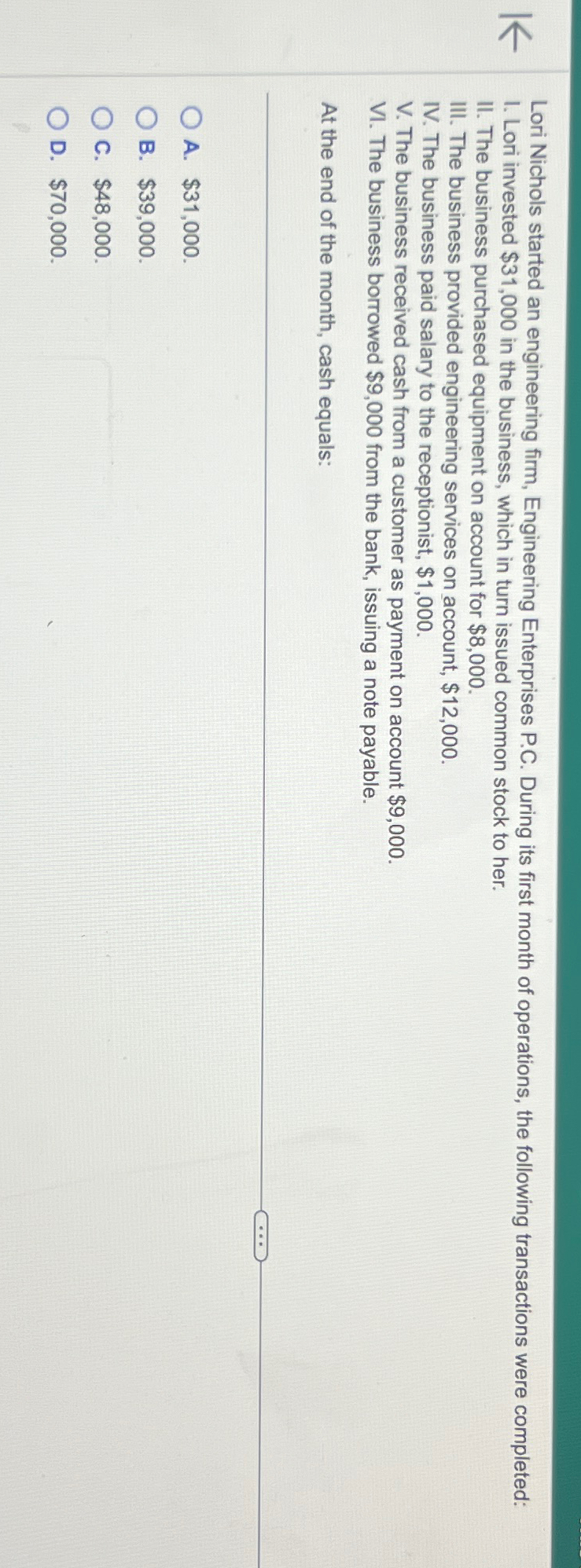  Lori Nichols started an engineering firm, Engineering Enterprises P.C. During its