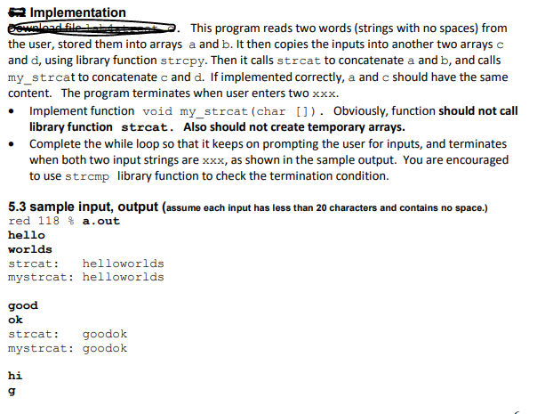  here is some code for your convenience #include #include #define SIZE