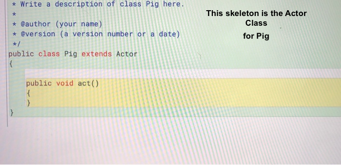 this is all I have. Completing the Homework 1. Modify the constructor