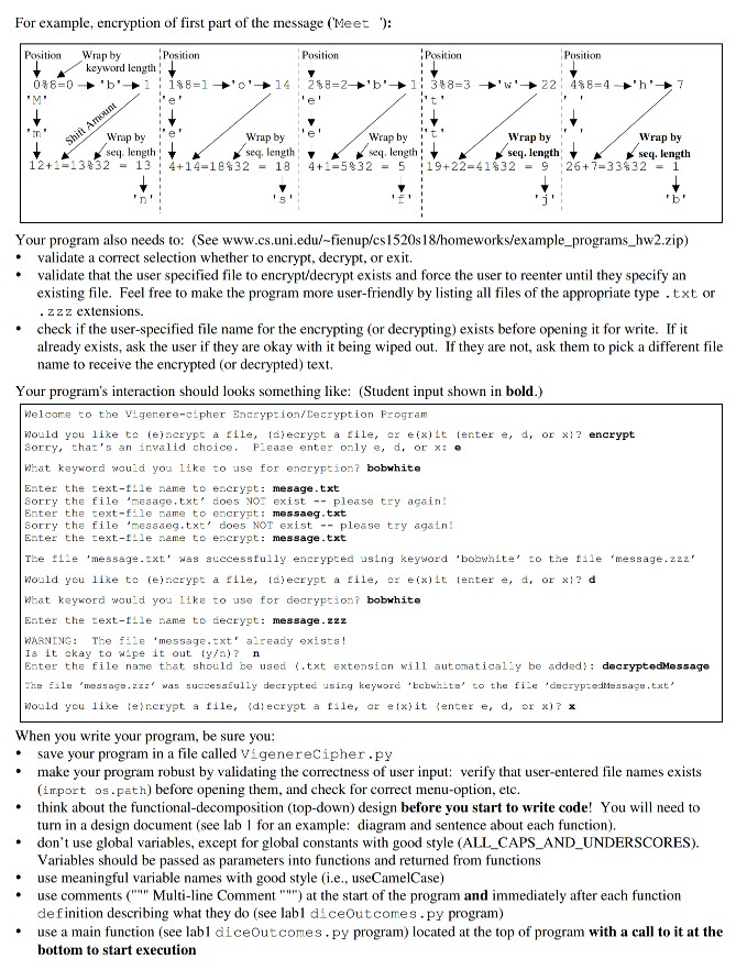 and got some of the layout finished. Below is the assignment followed