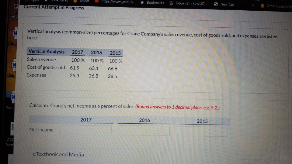 please show steps to get the answer for this vertical analysis homework