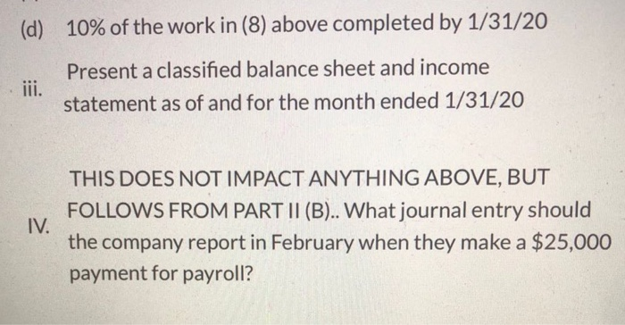 (10,000) revenue Accrued payroll Matures Debt $10,000/ (360,000) month Common stock (5,000)