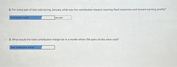 ski and snowboard equipment located in Squamish, B.C. An income statement for