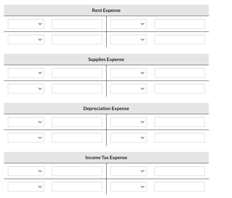 accounts. 10 Paid $2,970 for salaries due employees, of which $1,650 is