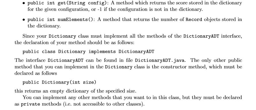 same row, column, or diagonal. The program will play against a human