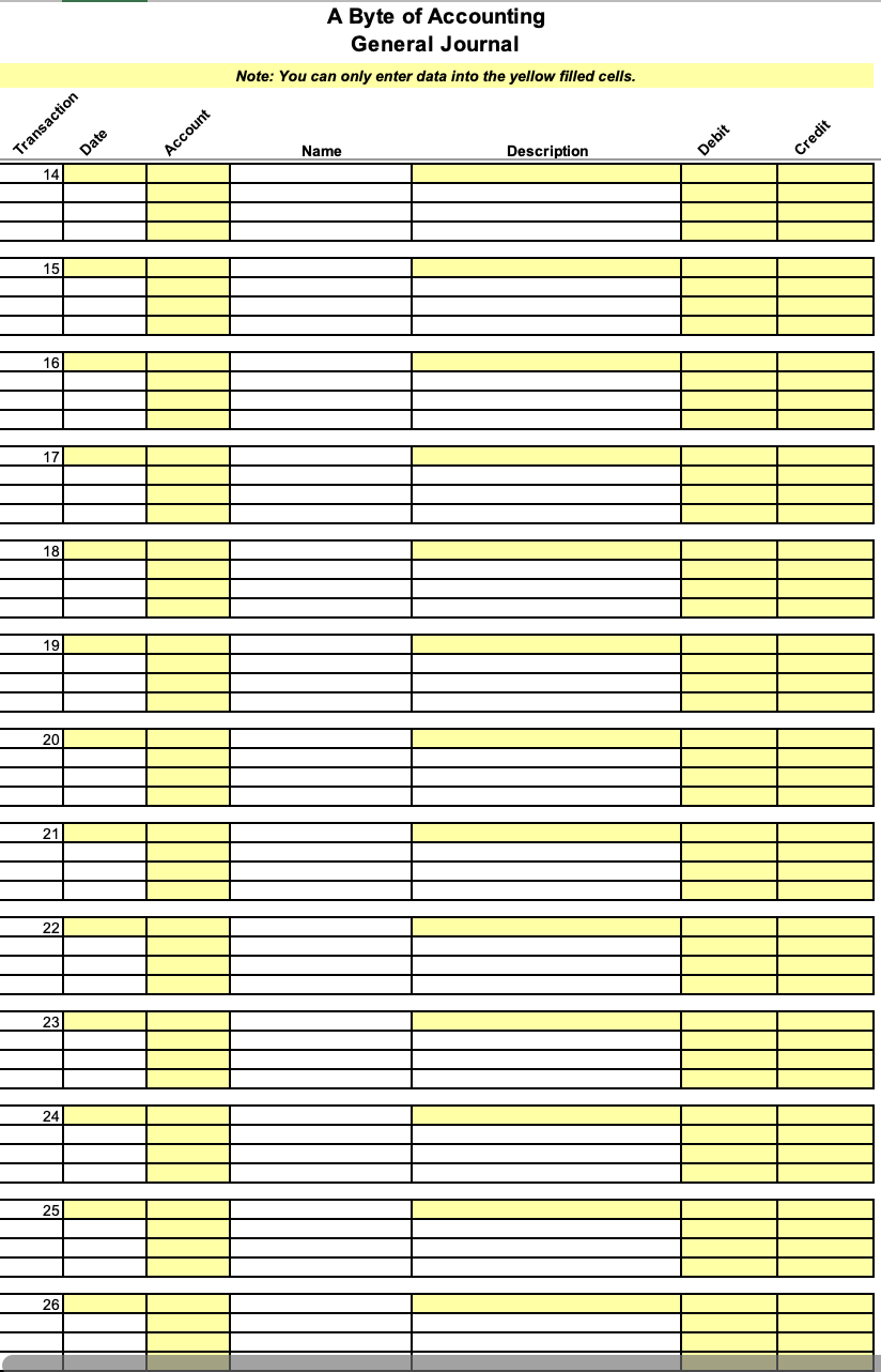 . \end{tabular} \\ \hline 03. & \begin{tabular}{l} June 1: Check \# 5001