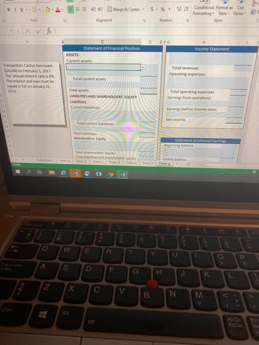 30, 2017, and all of the 2017 entries except year-end adjusting journal