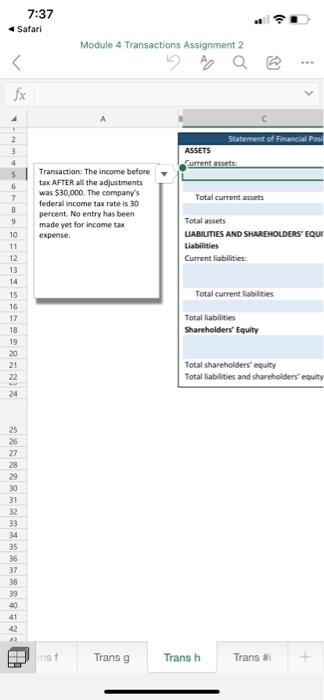 of the remaining sheets in this file contains 1) a description of