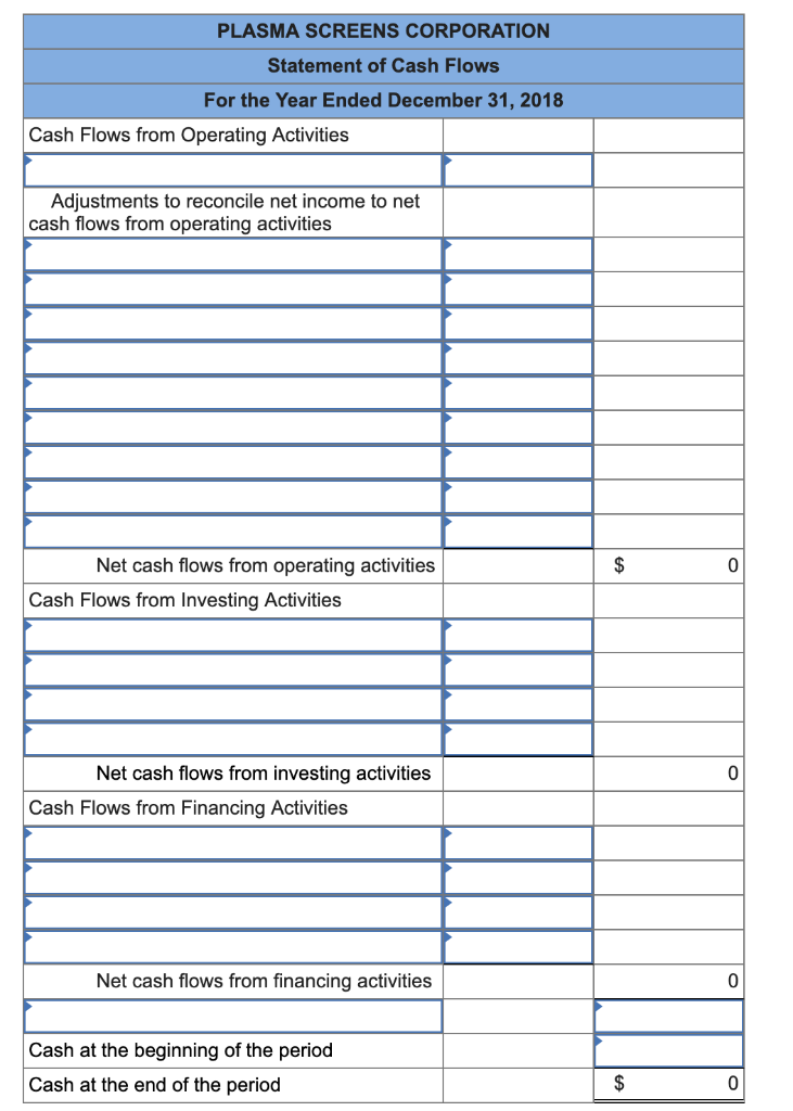 December 31, 2018 and 2017 2018 2017 Assets Current assets Cash Accounts