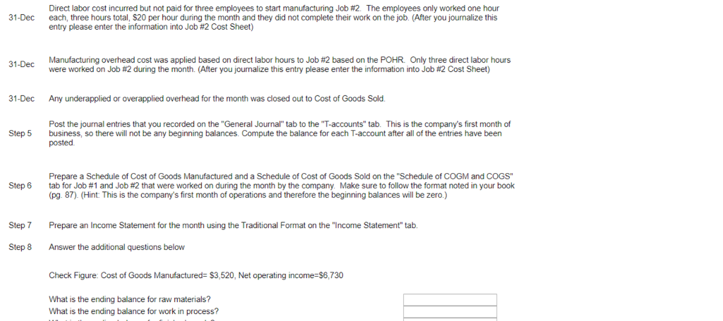 table is specially customized for the customer. This month, you have been