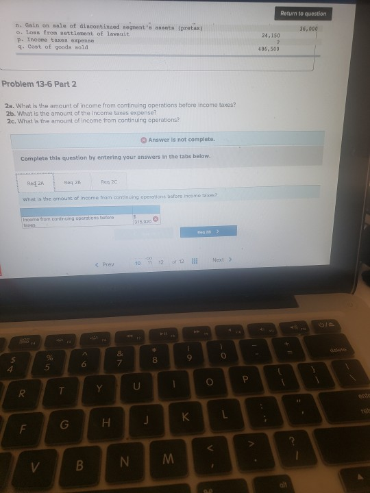 [The following information applies to the questions displayed below.) Selected account balances