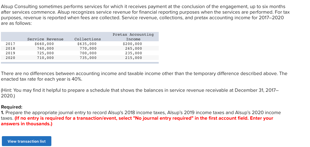 4 Alsup Consulting sometimes performs services for which it receives payment at