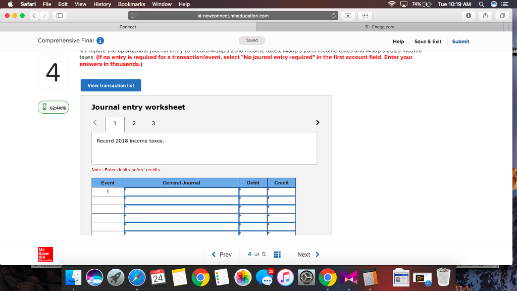 the conclusion of the engagement, up to six months after services commence.