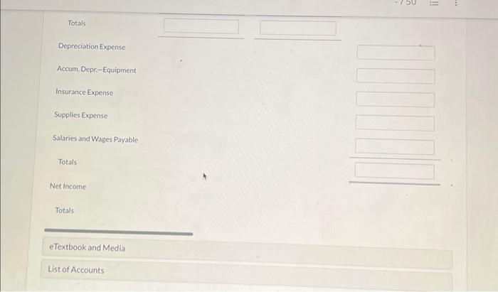 $2,500 cash and the balance on account: 3 Purchased supplies for $700