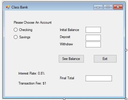 C# program, please remember to include comments in your code and screenshot