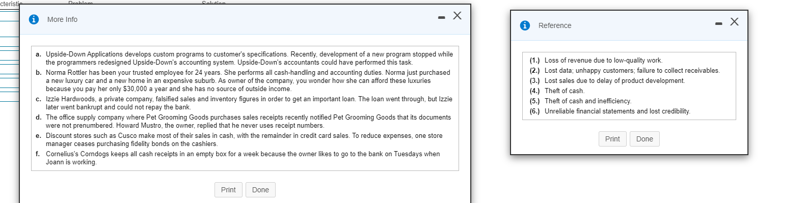  cteristic * More Info i Reference a. Upside-Down Applications develops custom