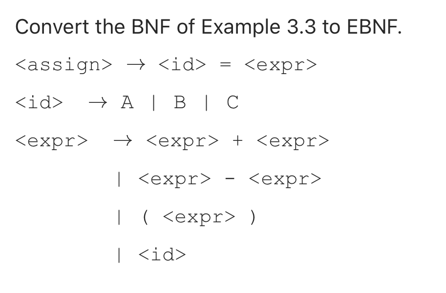  Does this grammar have any multiple-choice options that should be denoted