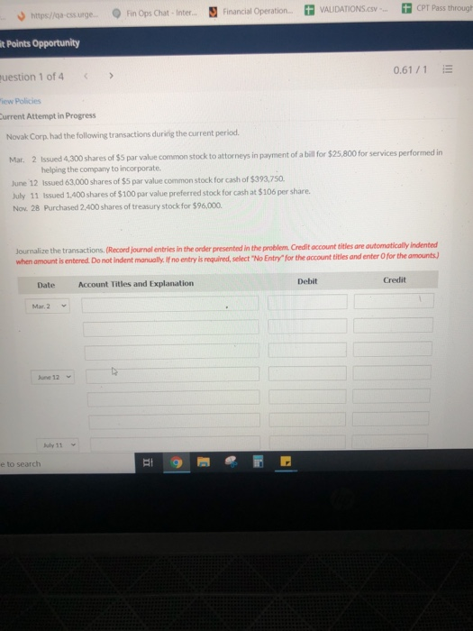  Fin Ops Chat - Inter https://cs.urge. VALIDATIONS.CSV ... Financial Operation +