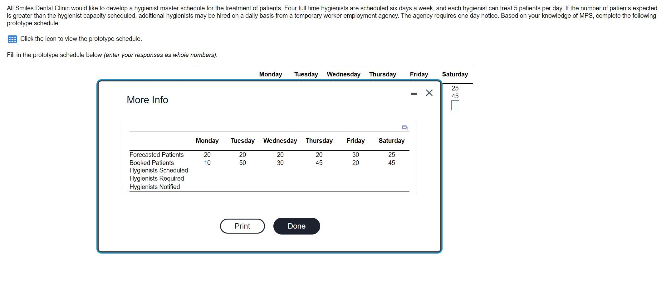  prototype schedule. Click the icon to view the prototype schedule. Fill