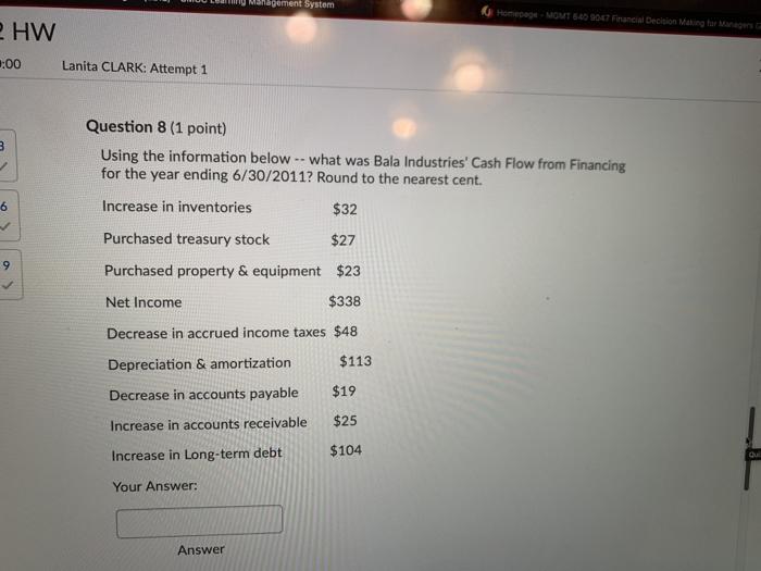  Management System Homepage - MOMT 65 OCT Fun Decision Making tar