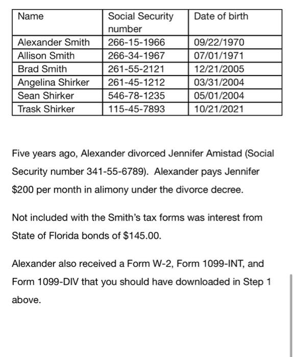 Download the blank forms on which to complete the assignment Focm M-2