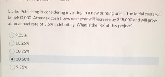 which recently paid a dividend of $2.55. Bluth just announced it is