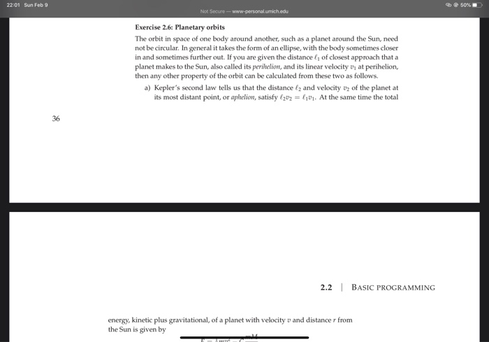  Please write program in python 22:01 Sun Feb 9 @ 50%