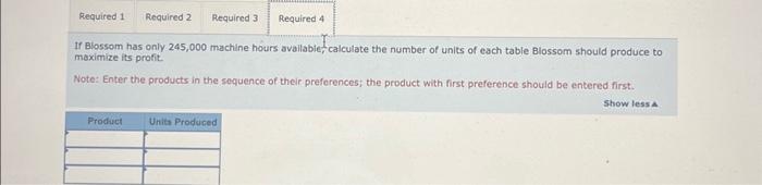 has only 50,000 direct labor hours available, calculate the number of units