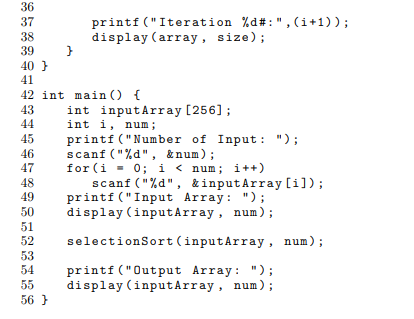 number of input (n) Get n number of integer input save into