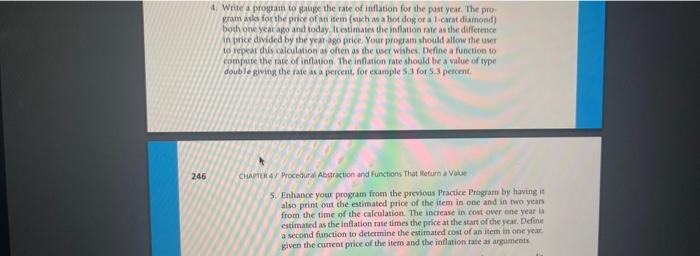  i need question 5 which is based on question 4 which