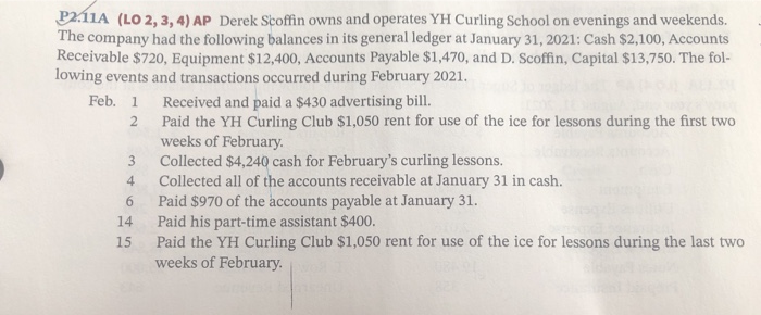 27 28 28 Provided $1,475 of coaching services to curlers preparing for