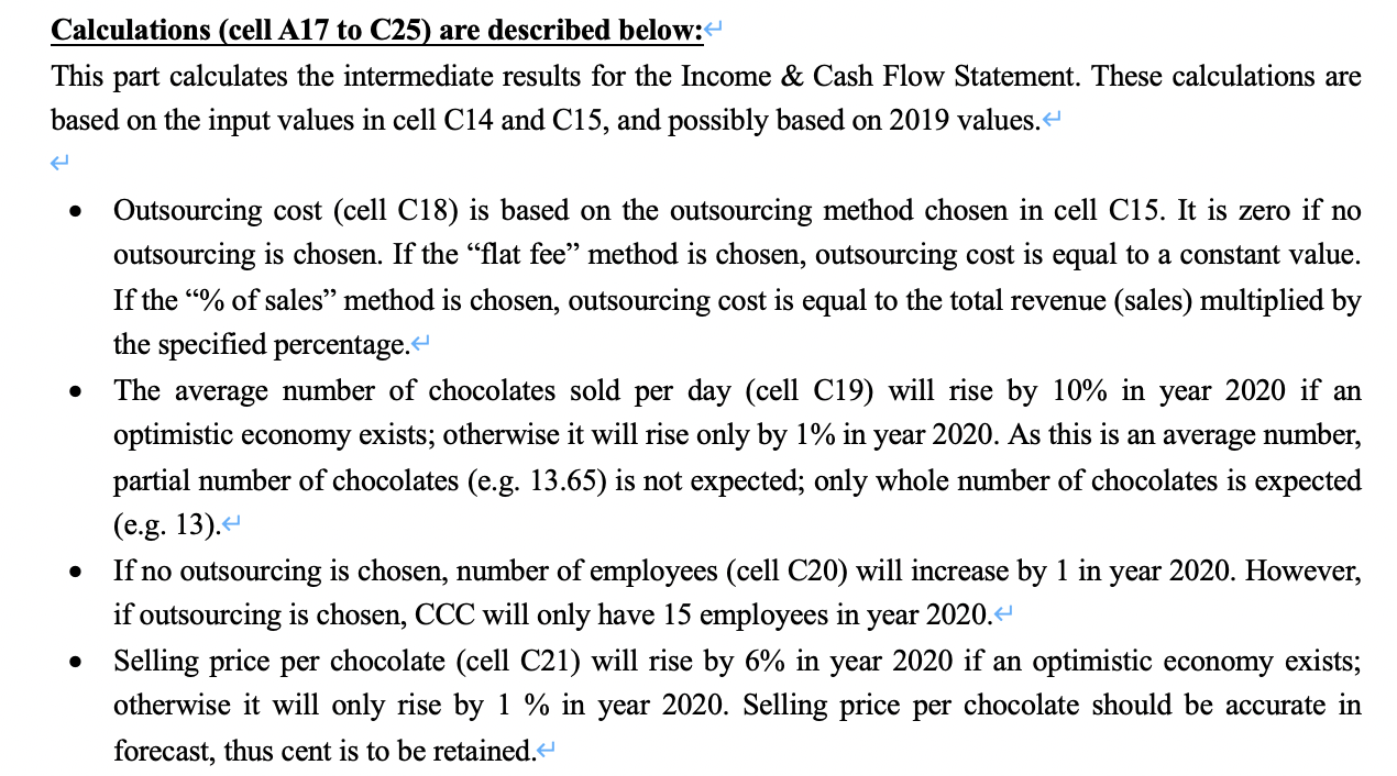 marked with ?? in column C. and label each formula clearly with