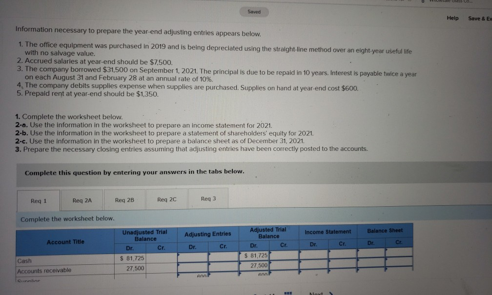 Corporation sells video games for personal computers. The unadjusted trial balance as