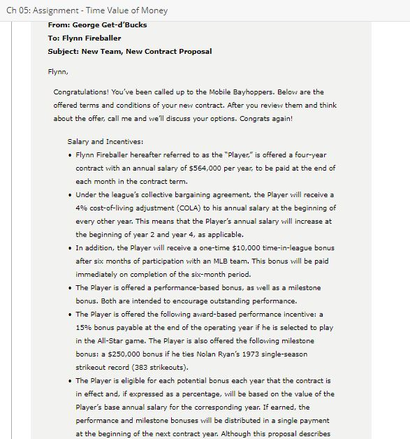 05: Assignment - Time Value of Money 16. Application of Time Value